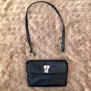 Calvin Klein black mini crossbody bag
